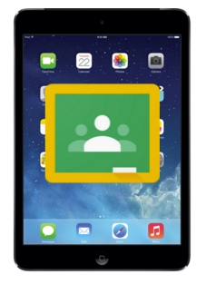 Google Classroom iPad 